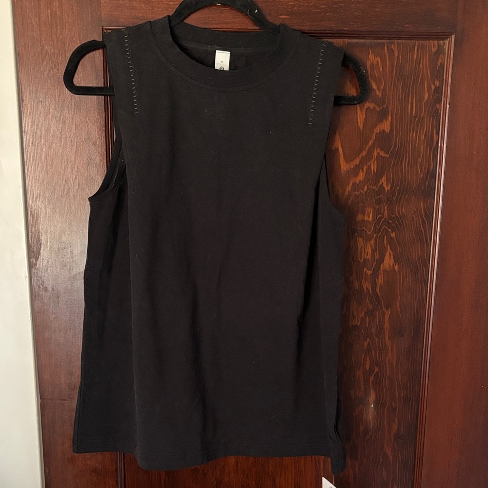 NWT! Lululemon Cotton Jersey Stitch Detail Tank